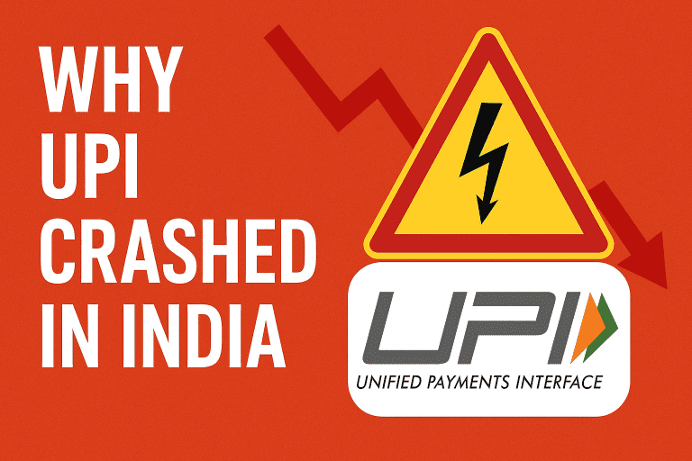 Why UPI Crashed in India
