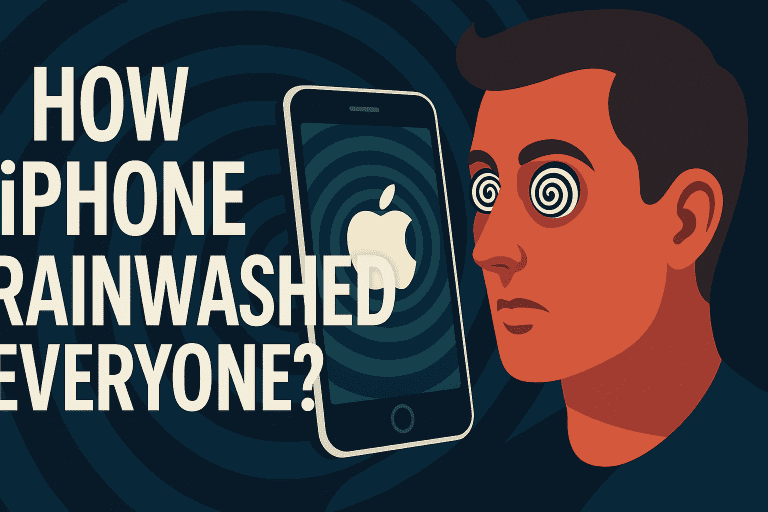 how iphone brainwashed everyone