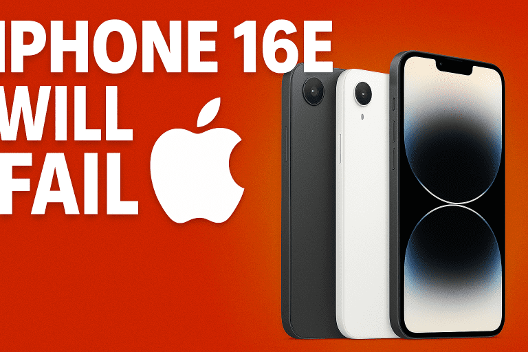 iphone 16e will fail